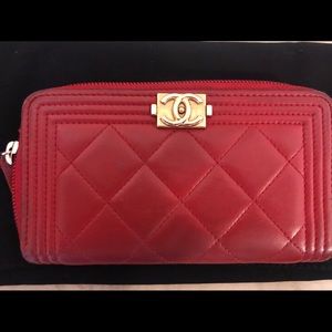 AUTHENTIC Boy Chanel Wallet